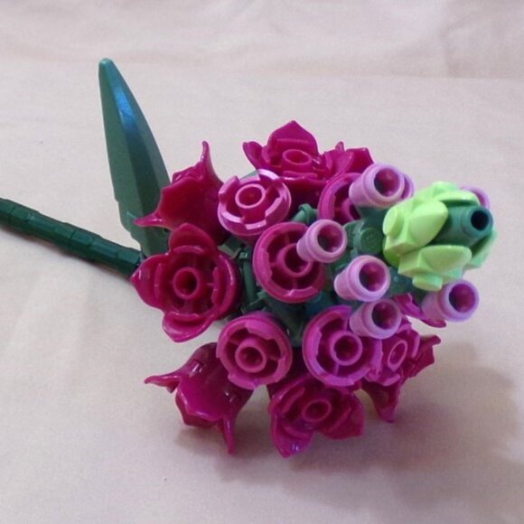 LEGO Botanical Flowers - 1 pcs Snapdragon - Curved - Individual Sale - 10280 - Picture 5 of 8